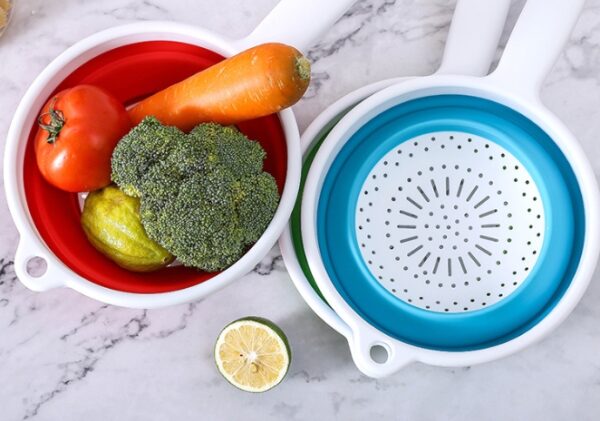 AY097-533,Retractable vegetable wash basket